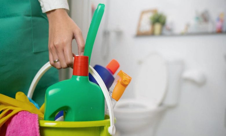 نظافت سرویس بهداشتی+آموزش نظافتچیان اداری- نظافت دستشویی